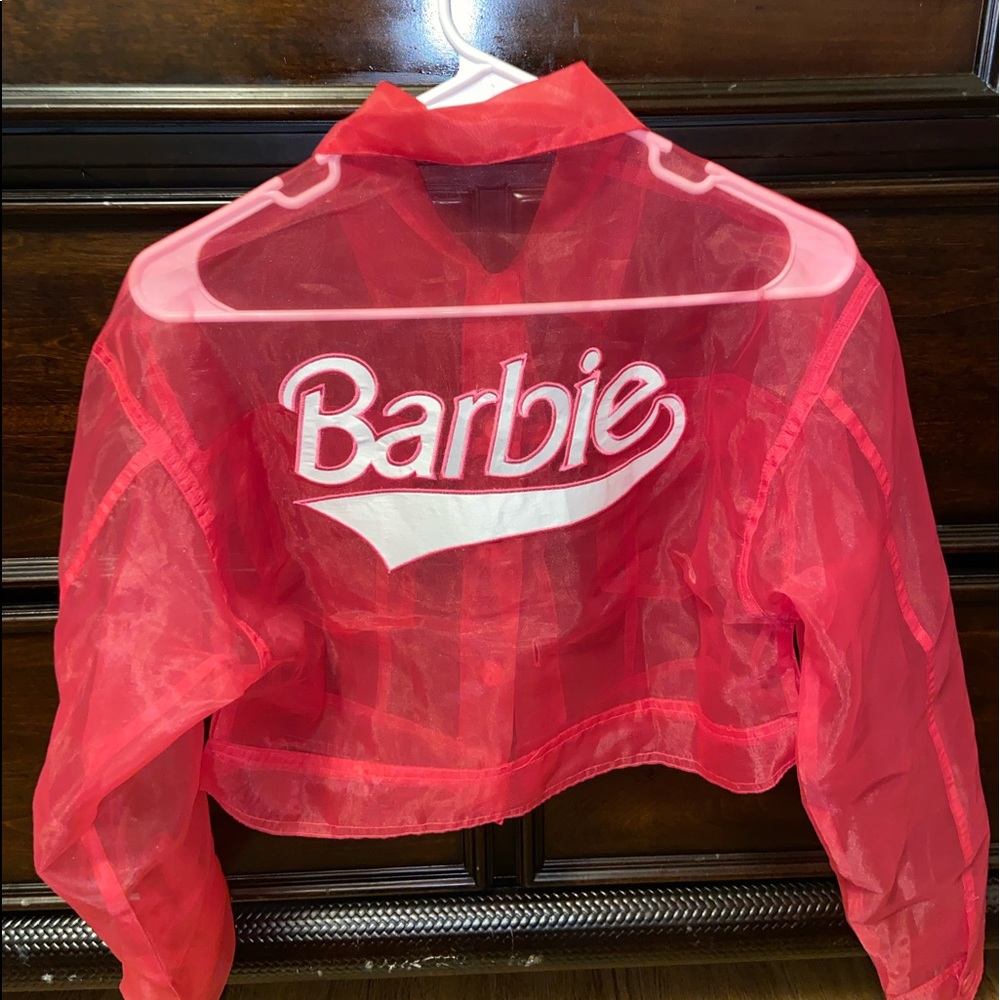 BARBIE x F21 Button up Cropped Top
